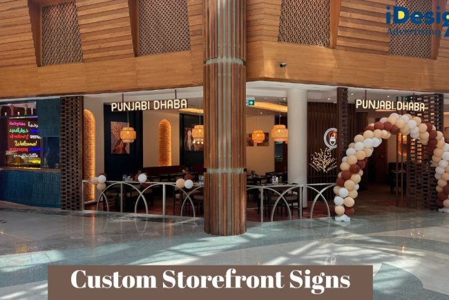 Custom Storefront Signs: How Personalisation Boosts Brand Identity