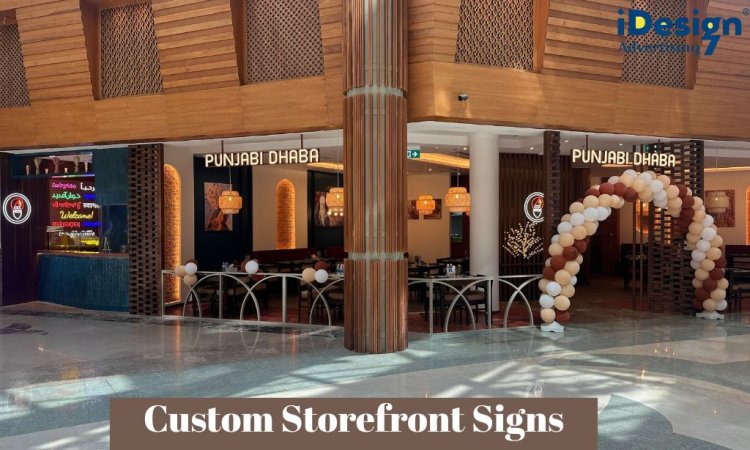 Custom Storefront Signs: How Personalisation Boosts Brand Identity