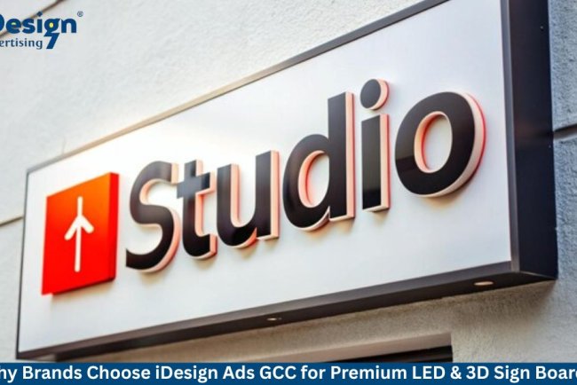 Premium LED & 3D Sign Boards in Saudi Arabia | iDesign Ads GCC